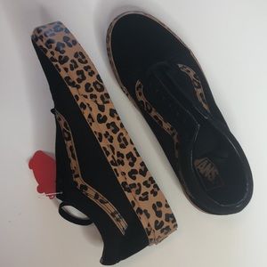VANS LEOPARD OLD SKOOL PLATFOR